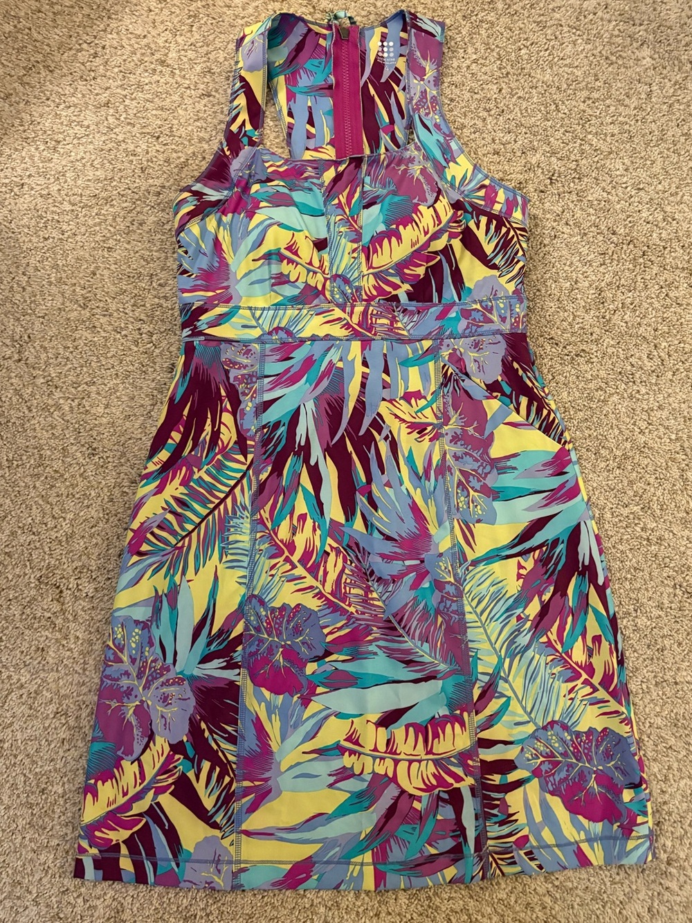 Title Nine Tropical Floral Athletic Dress in Size 4
